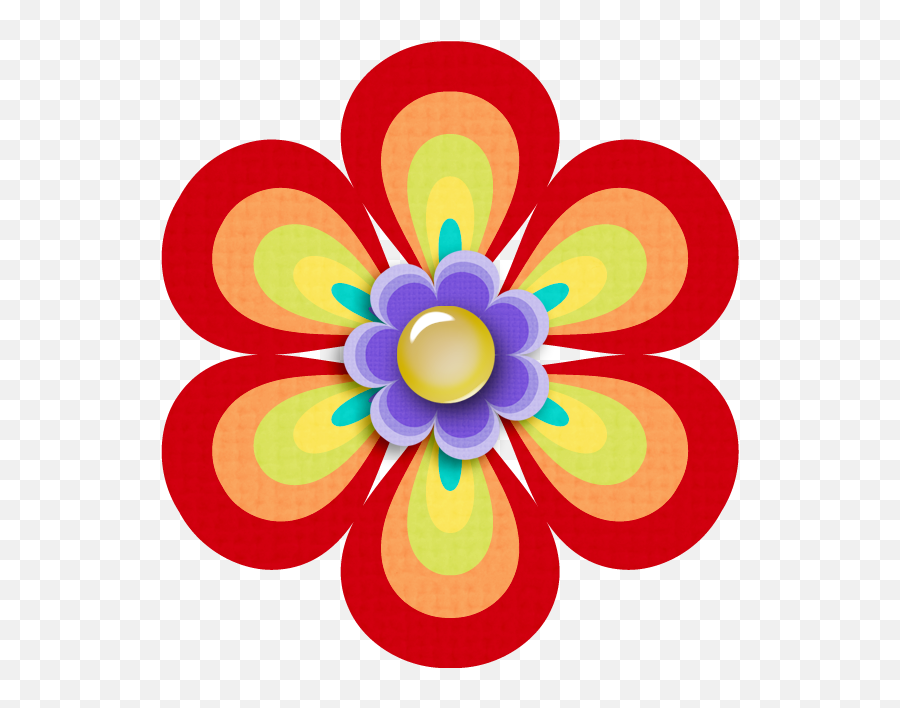 Faces Clipart Flower Picture 1043977 - Flower Clipart With Color Png,Luna Png