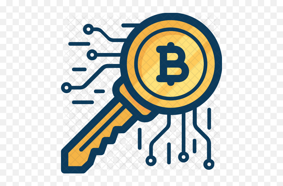 Cryptocurrency Encryption Icon Of - Cryptocurrency Imagen Icon Png,Bitcoin Icon Png