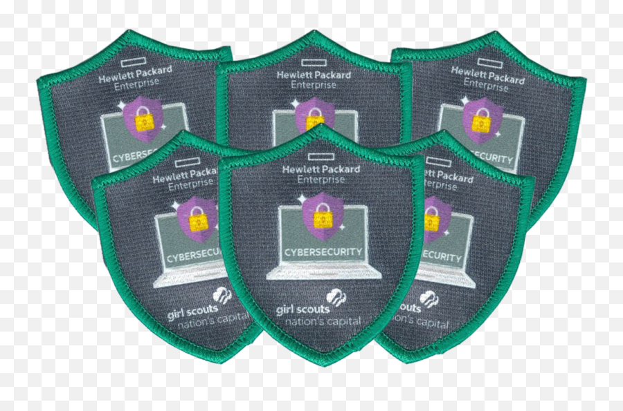 Hpe Teams Up With Girl Scouts To Teach - Girl Scouts Cybersecurity Badge Png,Girl Scouts Logo Png