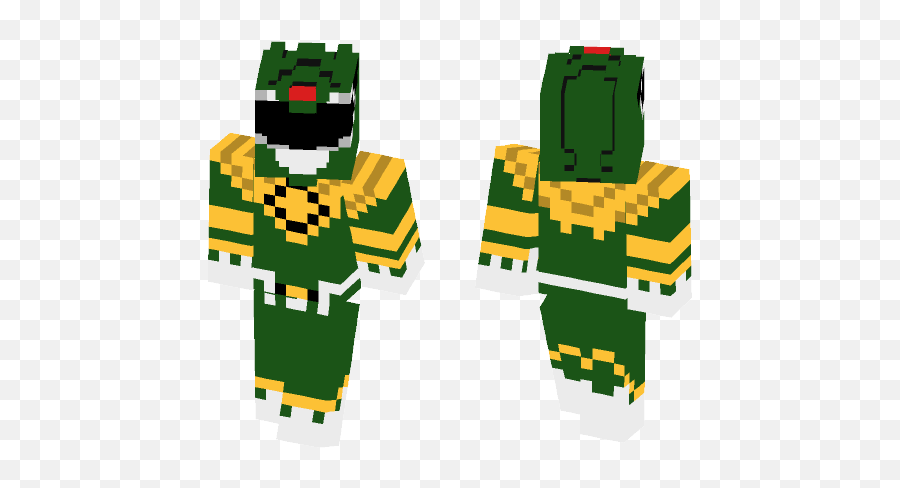 Green Ranger Minecraft Skin - Yuya Sakaki Minecraft Skin Png,Green Ranger Png