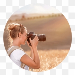 How To Become A Professional Photographer - Girl Photographing png
