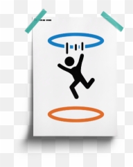 Portal Gaming Tshirt India Infinite Loop - Loop png