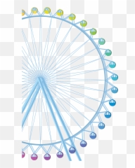 Giant Wheel Pnglib U2013 Free Library - Watercolor Ferris Png