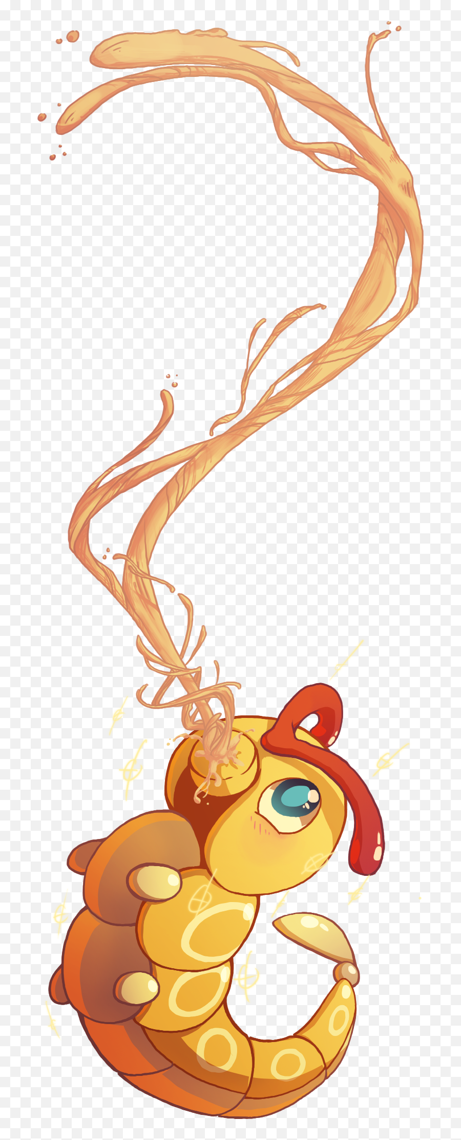 Hd Shiny Caterpie Transparent Png Image