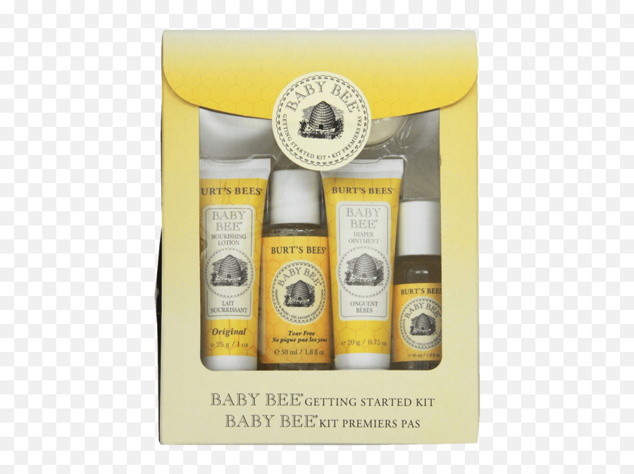 Burtu0027s Bees Baby Bee Getting Started Gift Set Gifts - K Bbq Factory Png,Burts Bees Logo