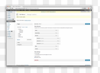 Edit Pages And Add Subpages In Wordpress - Technology Applications png