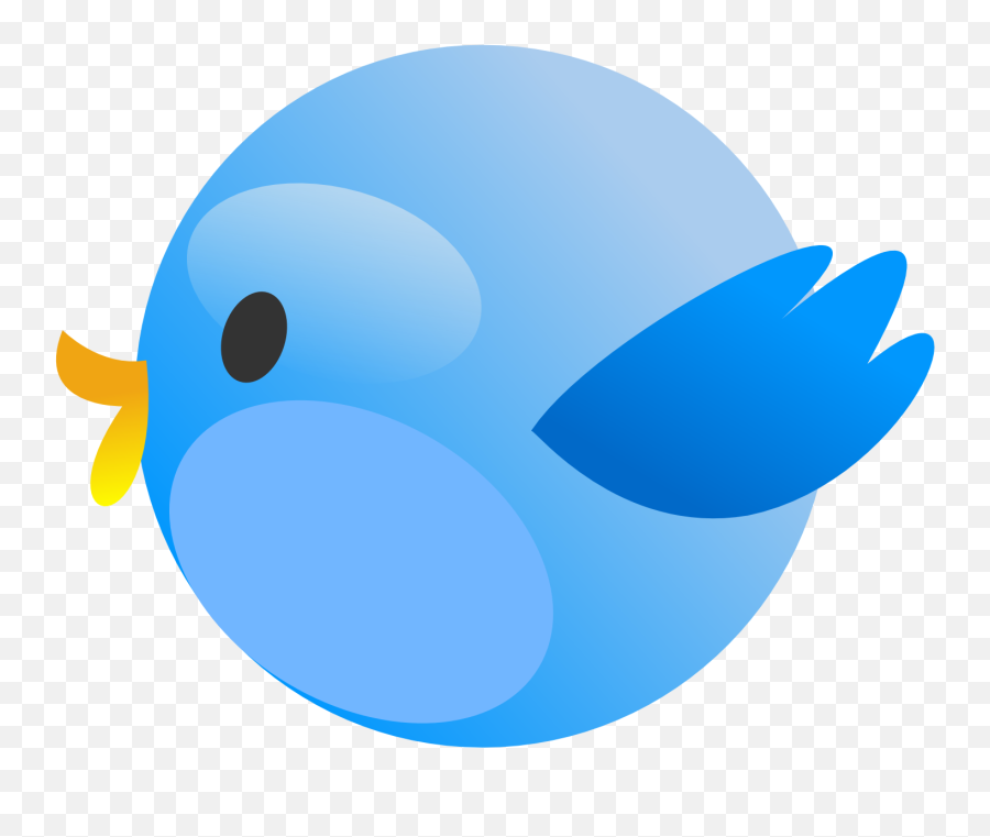Clipartblue Bird - Twitter Icon Free Image Download Clipart Bird Blue Png,Big Bird Icon