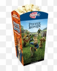 Download Hd Weaver Popcorn Kernels Butterfly - Peter Rabbit Peter Rabbit Movie 2018 Png,Peter Rabbit Png