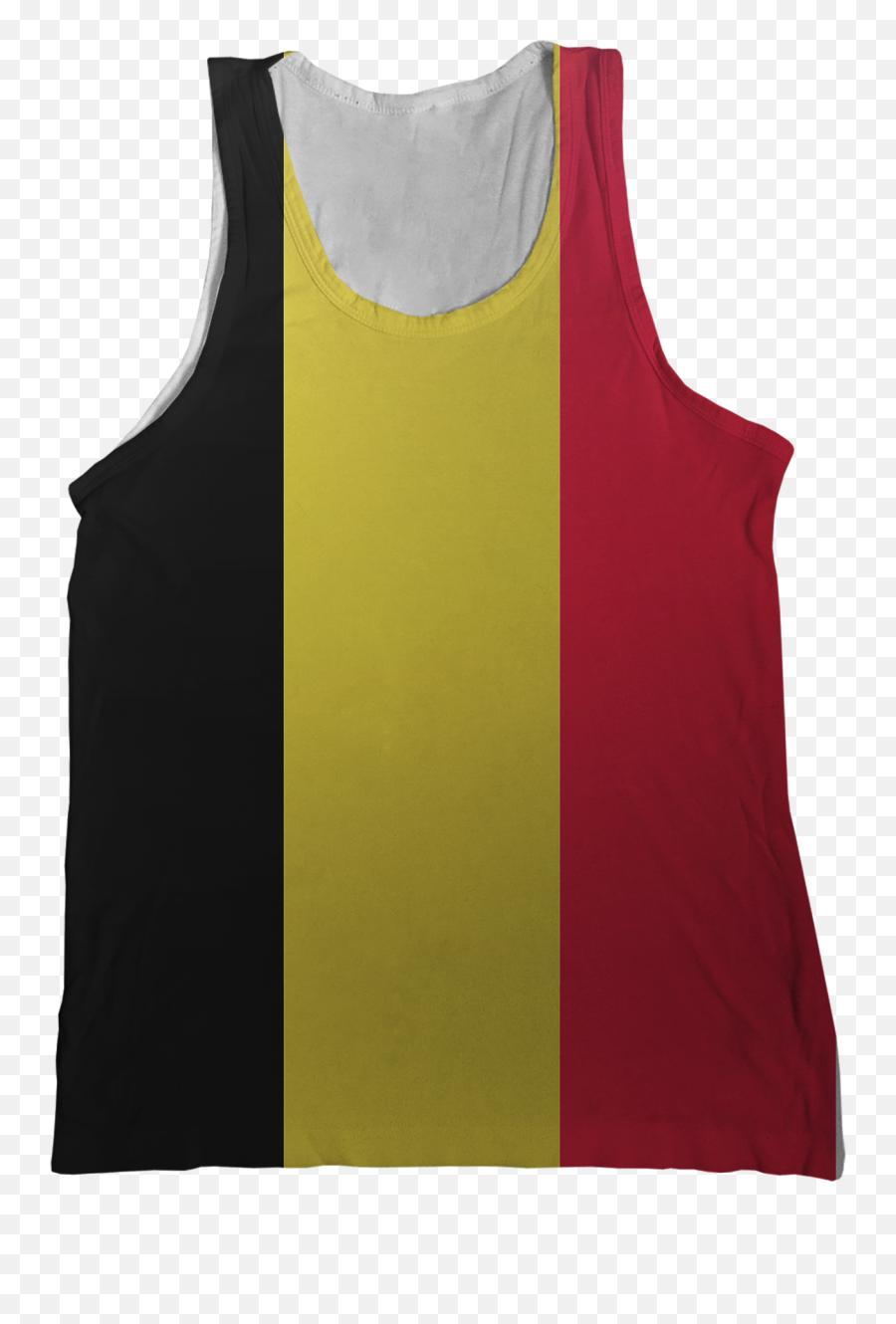 Download Hd Belgium Flag Tank Top - Vest Transparent Png Vest,Belgium Flag Png