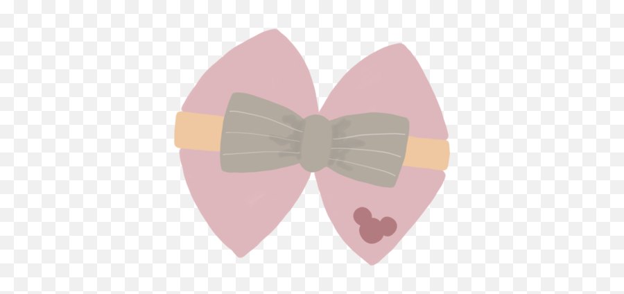 Mouse And Friends U2013 Tagged Character Hair Bows Ministry - Heart Png,Hair Bow Png