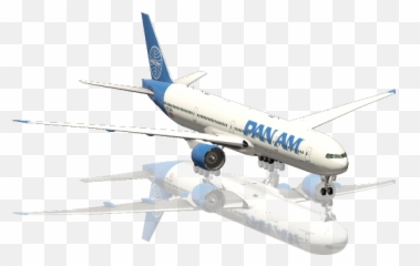 Pan Am Livery Concept Flight Factor 777 - 300ER Aircraft Boeing 737 Next Generation png