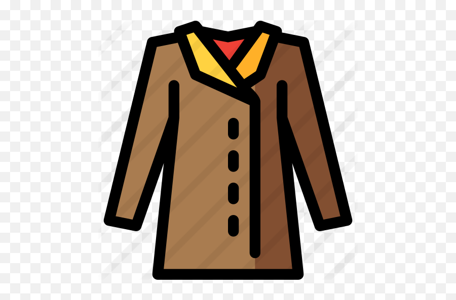 Coat - Long Sleeve Png,Coat Icon