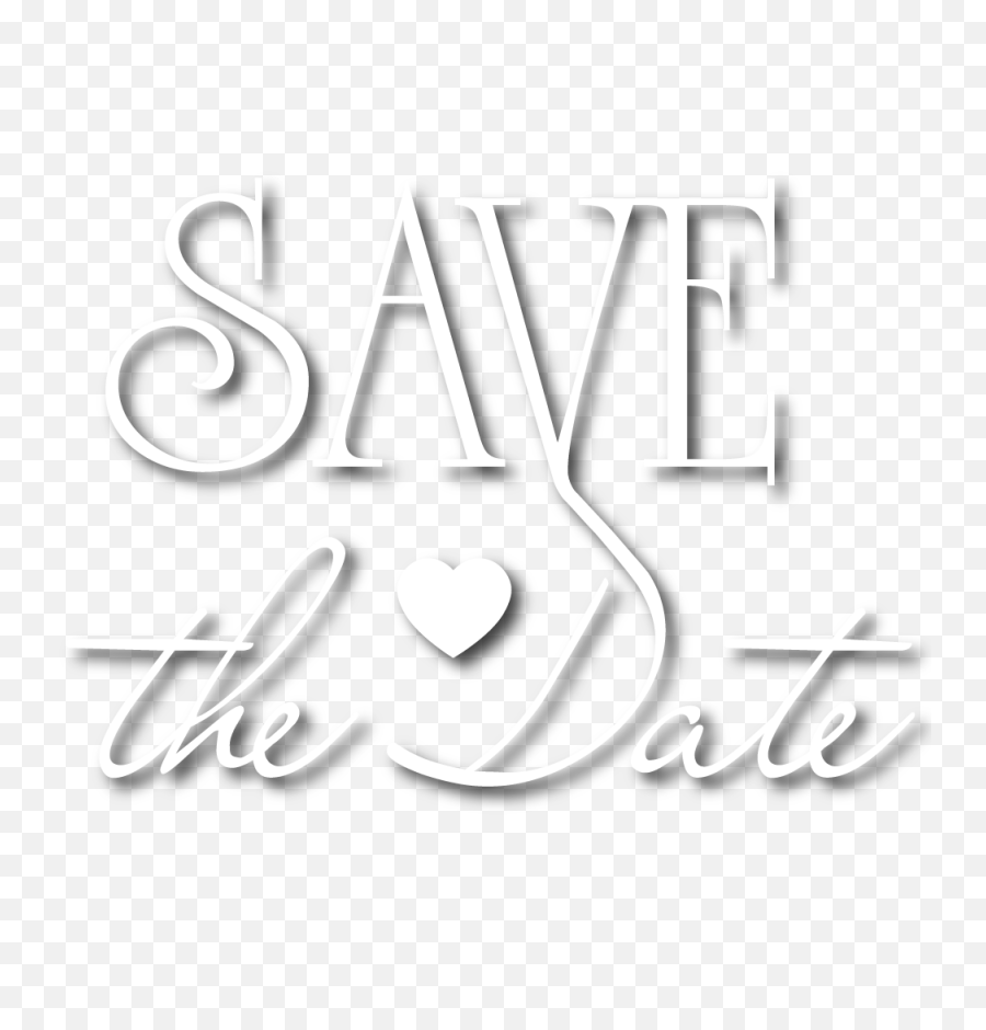 Calligraphy Transparent Png Image - Calligraphy,Save The Date Png