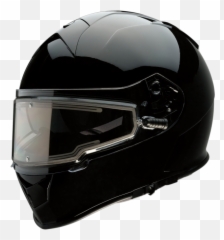Z1r Warrant Snow Helmet Electric Shield 2xl Black - Motorcycle png