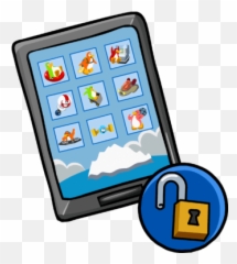 Club Penguin Rewritten - Phone Item png