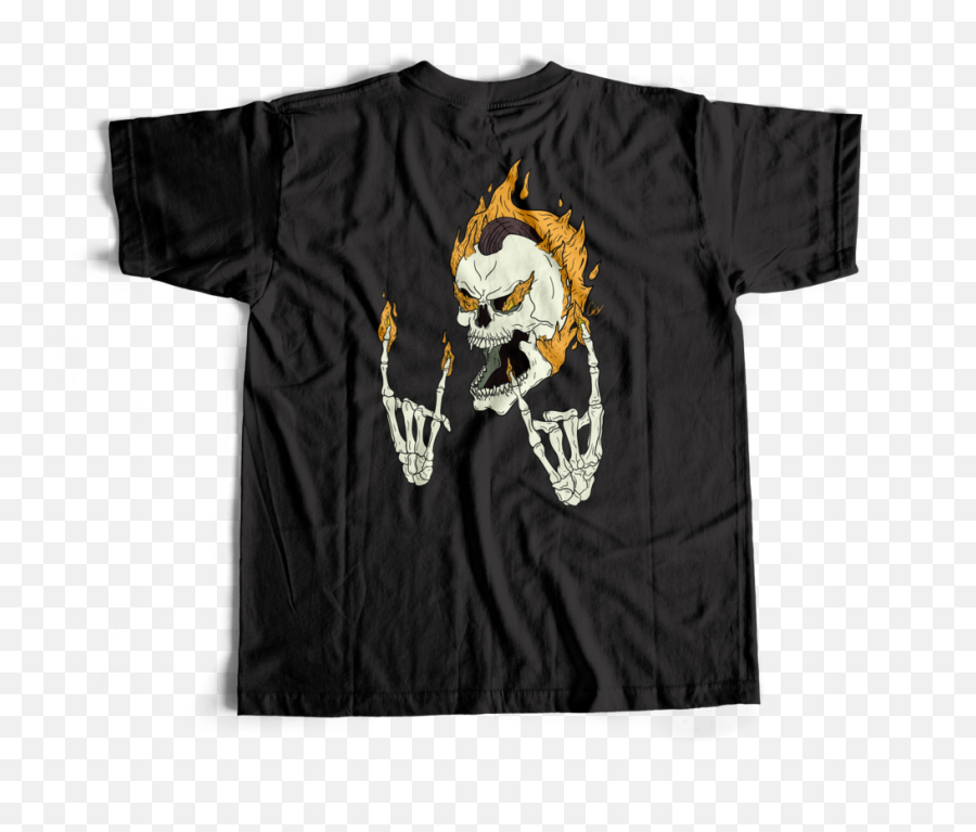 Ghost Skater T - Shirt U2014 Caleb Linden Design Portable Network Graphics Png,Ghost Rider Transparent