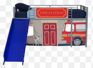 Dhp Fire Department Curtain Set For Junior Loft Bed - Walmartcom png