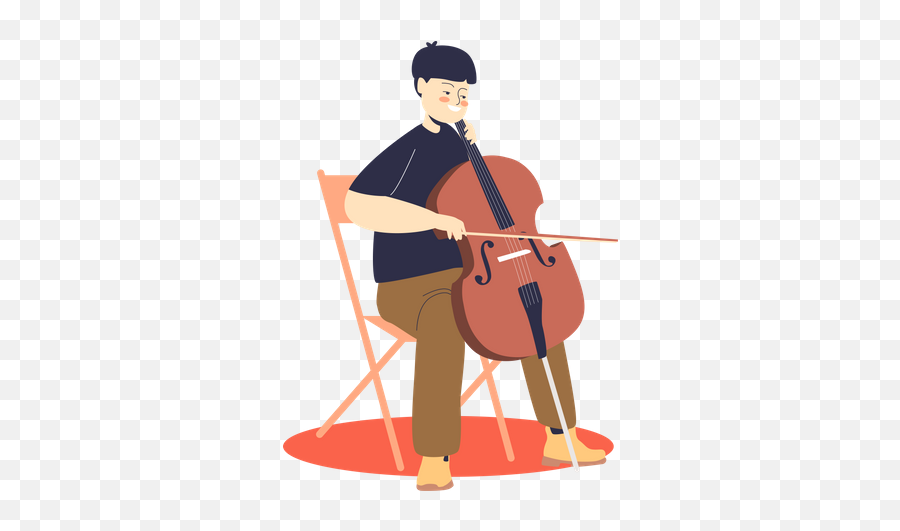 Violin Icon - Download In Flat Style Cello Png,Violin Icon Png