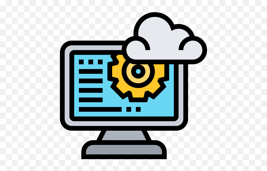 Cloud - Free Computer Icons Data Management Icon Png,Computer Processing Icon