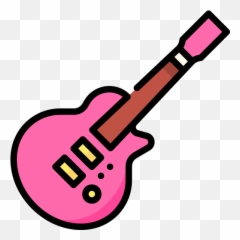 Guitar - Free electronics icons Girly png
