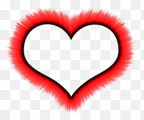 Transparent Heart Border Hd - Shape Frame Png