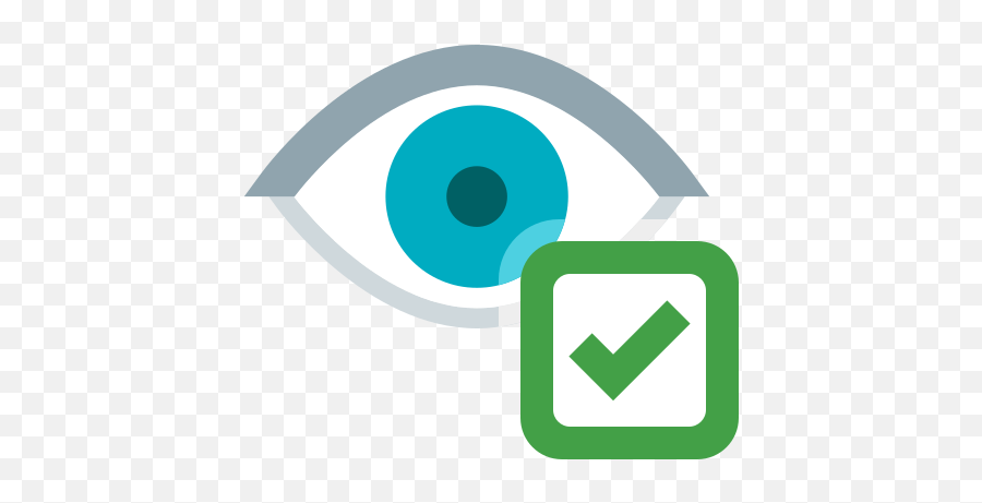 Eye Checked Icon - Free Download Png And Vector Circle,Eye Symbol Png