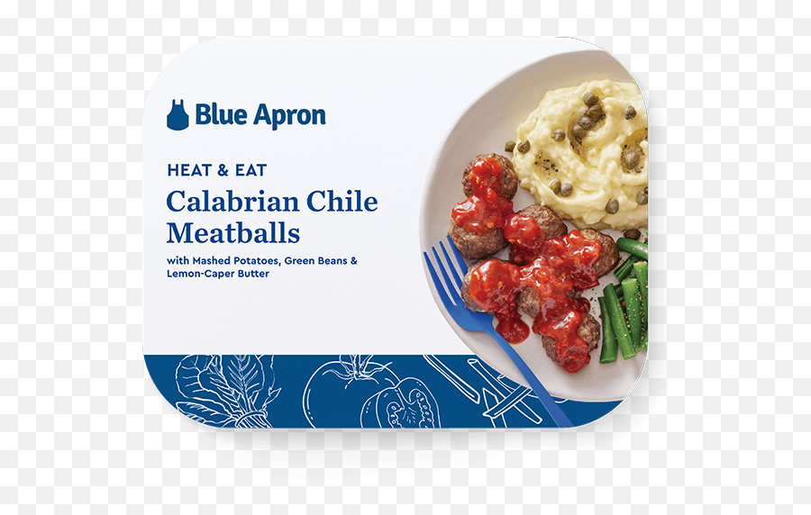 Heat U0026 Eat - Prepared Meal Delivery Blue Apron Diet Food Png,Blue Apron Icon