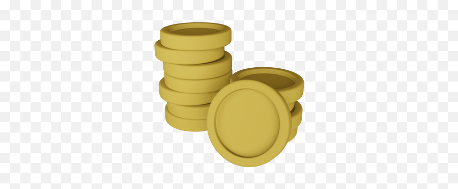 Coins Icon - Download In Line Style Solid Png,Gold Coins Icon