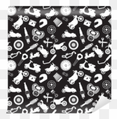 Wall Mural Motorcycle Background Pattern And Icon - PIXERSUS Pattern Background png
