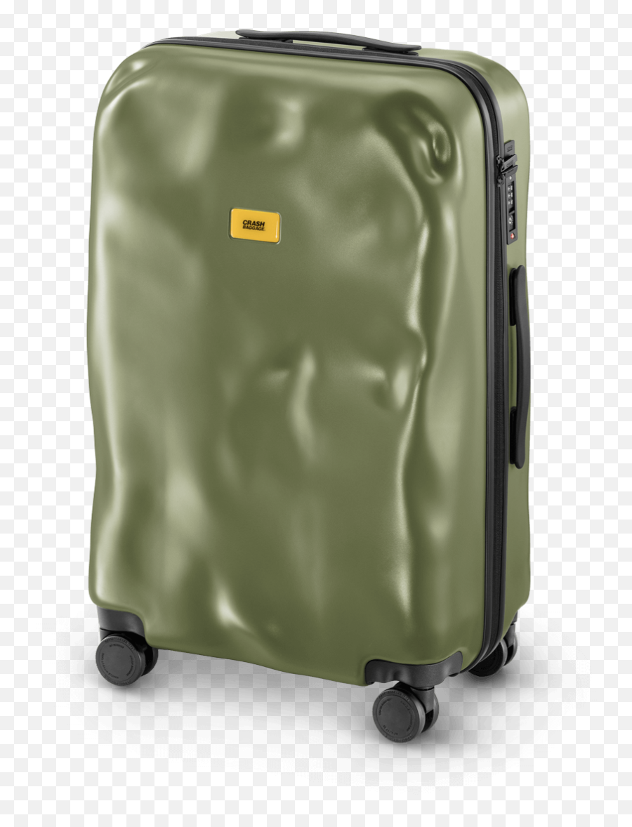 Icon Green Olive Suitcase - Large Green Suitcase Png,Rolling Icon