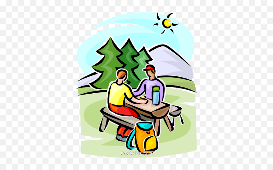 People Sitting - People Using Picnic Table Clipart Png,People Sitting Png