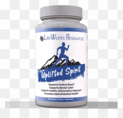 Uplifted Spirit Mood Supplement - LifeWorks Resources Fitness Nutrition png