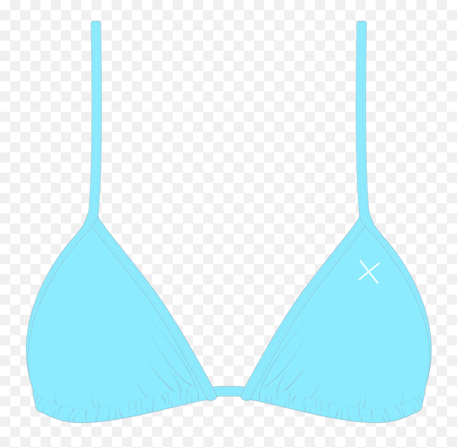 Off - Blue Bikini Top Ii Clipart Full Size Clipart 3088795 Bikini Top Transparent White Png,Bikini Transparent Background