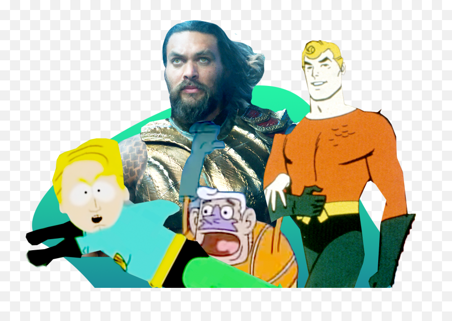 A Brief History Of Pop Culture Dumping - Aquaman Vs Mermaid Man Png,Aquaman Png