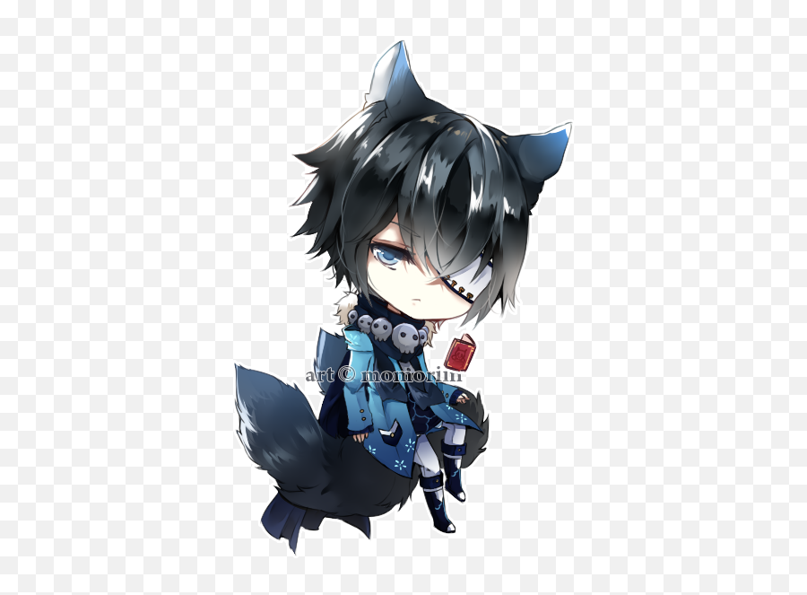 Starsuchi By Momoriin - Cute Wolf Boy Anime Full Size Png,Anime Png Images