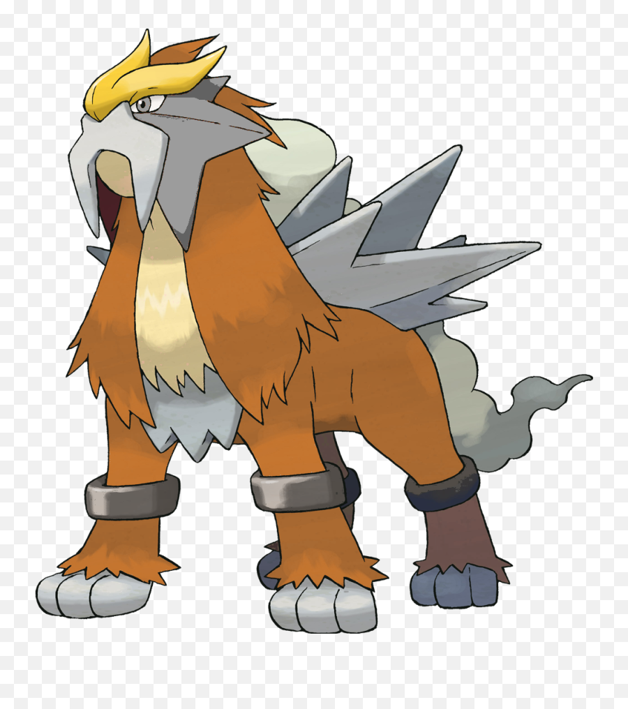 Legendary Pokemon Images And Names Full Size Png Download - Pokemon Entei,Legendary Pokemon Png