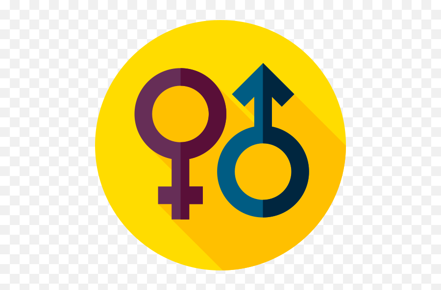 Gender - Free Signs Icons Gender Flat Icon Png,Gender Icon