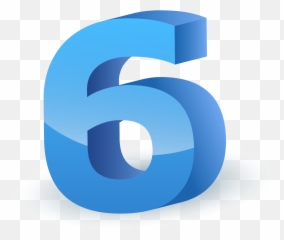 Png Images Transparent Background - Number 6 Png Image With Transparent Background,Number 6 Png