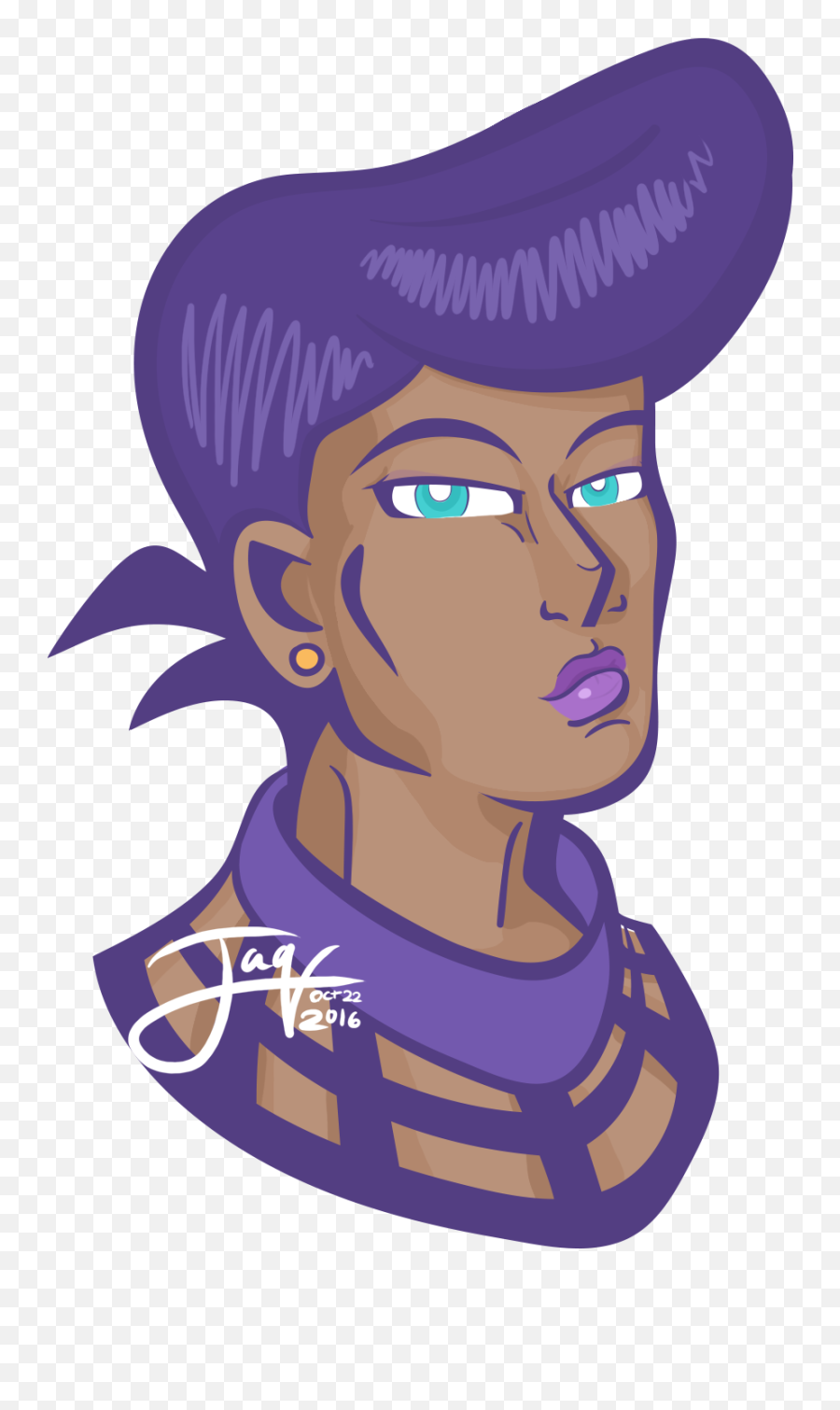 Jjba Josuke Higashikata Weather Report - Illustration Png,Jjba Png