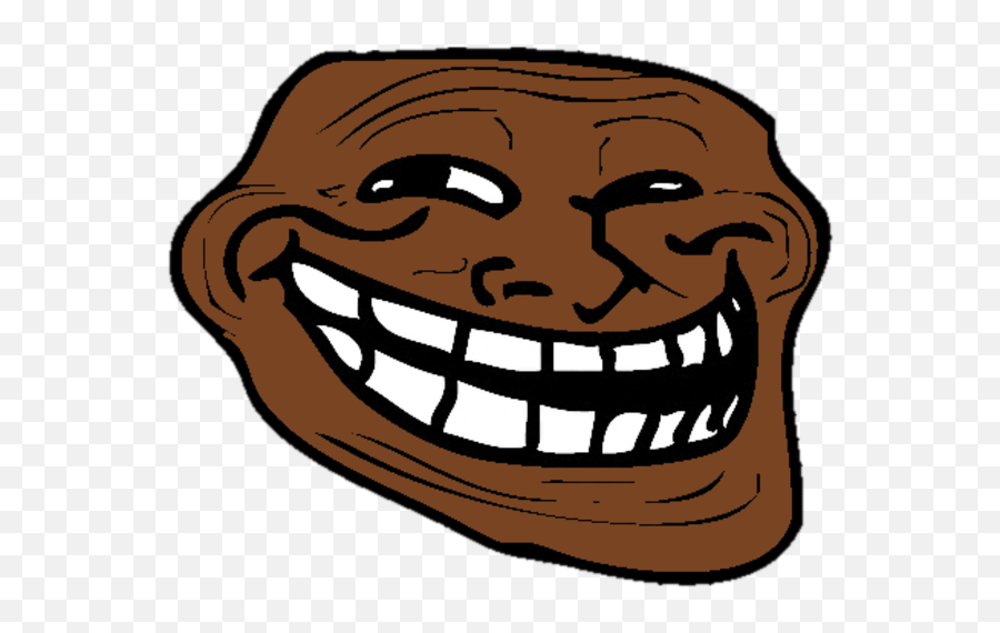 Black Troll Face Png Free Transparent Png Images Pngaaa Com - trollface transparent background t shirt roblox troll hd
