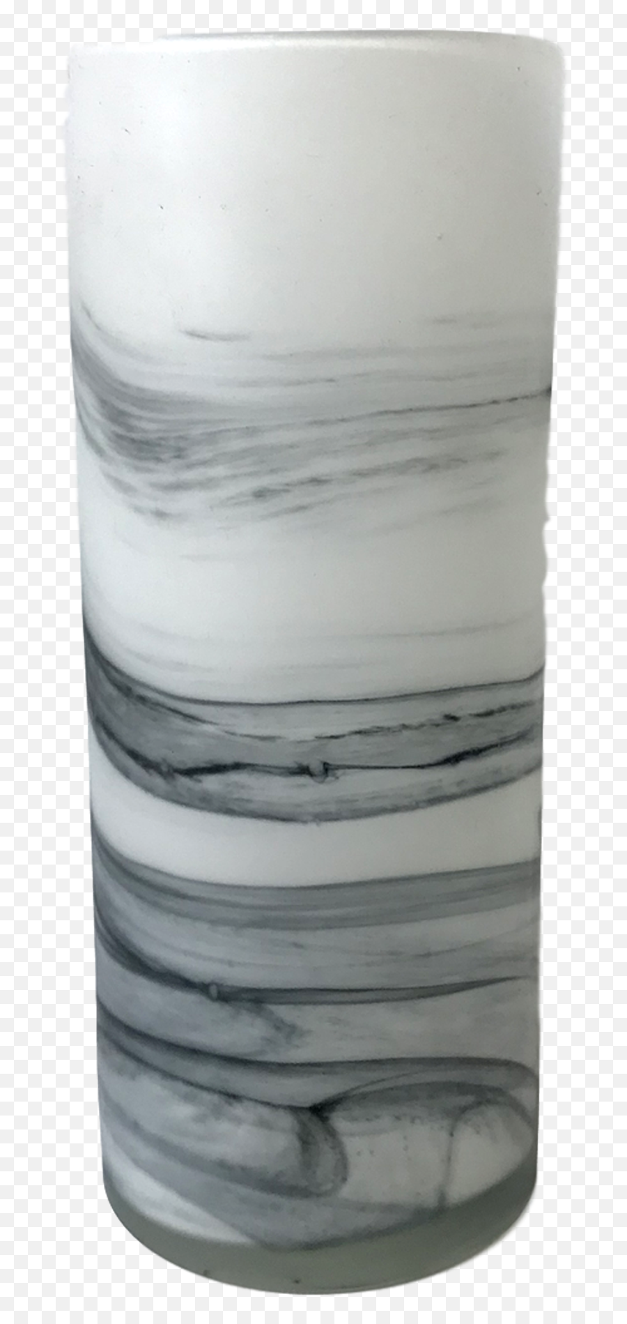 29cmh Medium Glass Marble Effect Cylinder - Home Decor Vase Png,Glass Effect Png