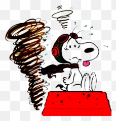 Ww1 Flying Ace Snoopy By Bradsnoopy97 - Snoopy Car Crash Peanuts Flying Ace Png,Flying Car Png