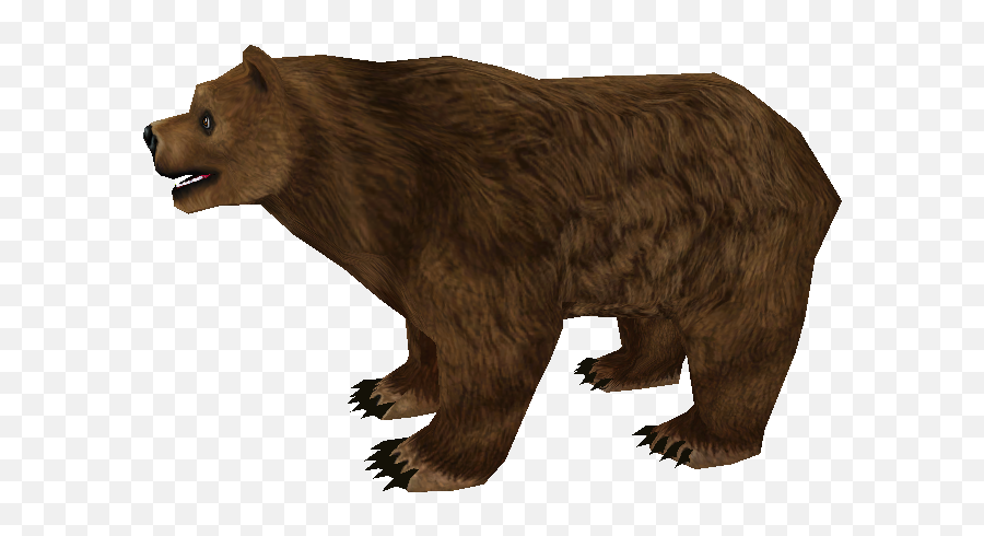 Pc Computer - Zoo Tycoon 2 Grizzly Bear Male The Zoo Tycoon 2 Bear Png,Grizzly Bear Png