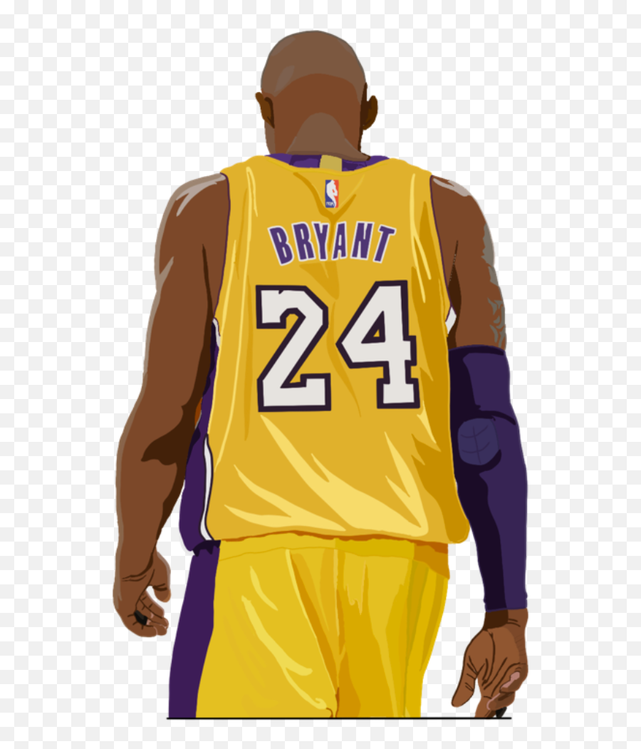 Kobe Bryant By Nika - Kobe Bryant Jersey Png,Kobe Bryant Transparent