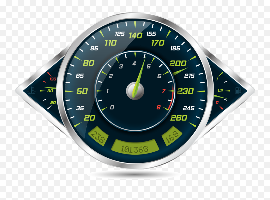 Download Car Gauge Euclidean Odometer - Counter Car Png,Speedometer Png