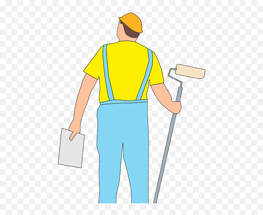 Man Work Painting - Free Image On Pixabay Painting Work Cartoon Png,Painter Png