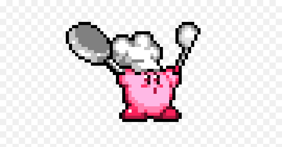 Download Chef Kirby - Chef Kirby Pixel Art Png Image With No Chef Kirby Pixel Art,Kirby Transparent Background