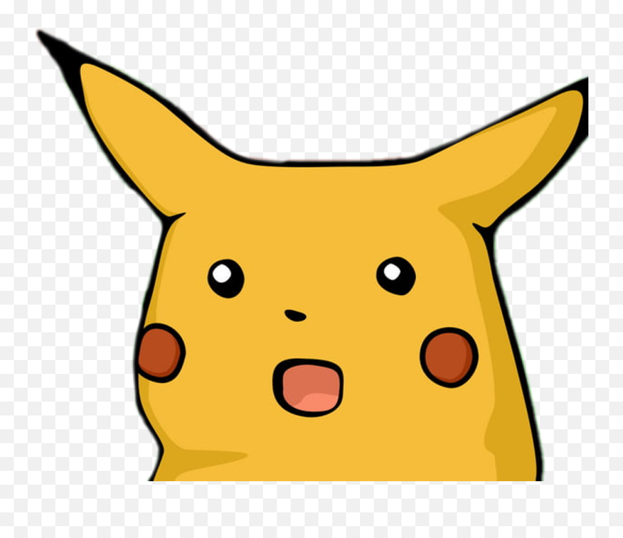 Pikachu Pokemon Meme Wow Shook Shocked - Wow Pikachu Meme Pikachu Wow Png,Pokemon Pikachu Png