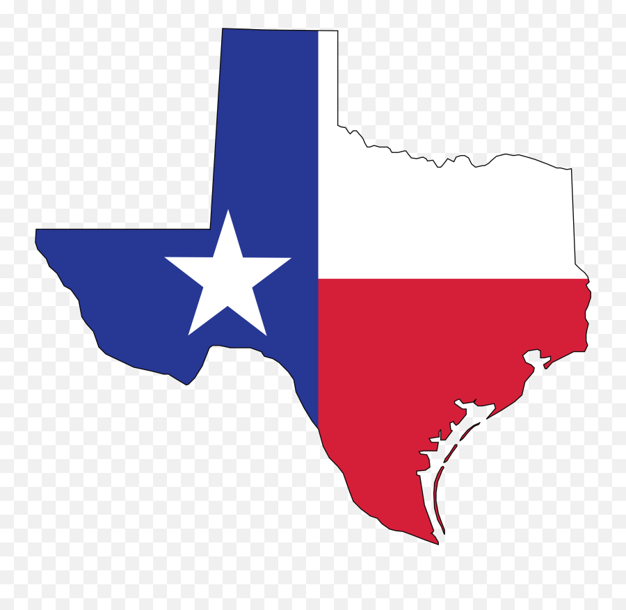 Texas Map Png 5 Image - Texas Flag Clip Art,Texas Map Png