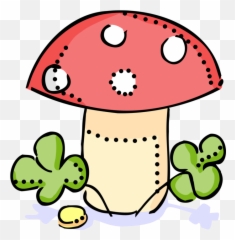 Or Toadstool With Lucky - Edible Mushroom Png,Toadstool Png